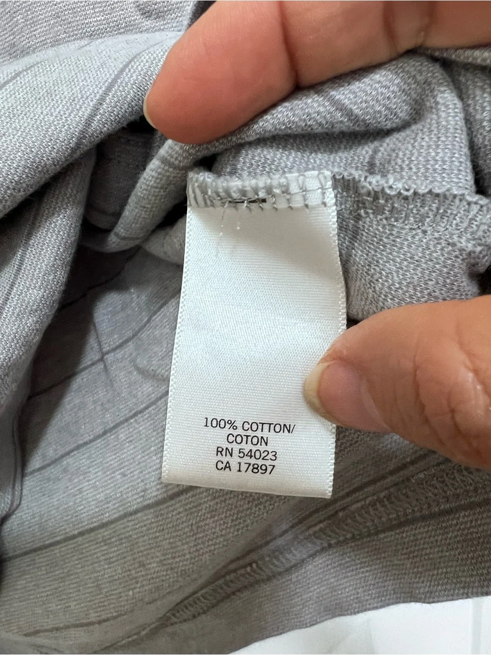 Banana Republic Grey Striped Polo